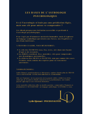 EBook - Les bases de l'astrologie psychologique | Les fondements pour mieux comprendre et éclairer sa vie intérieure