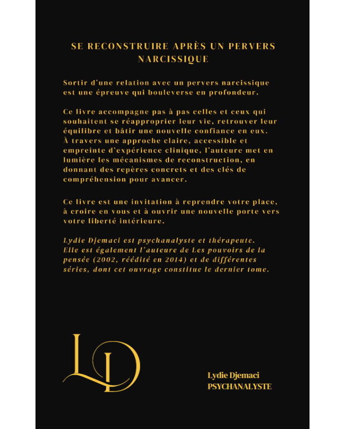EBook - Se recontruire après un pervers narcissique | Oser écrire un nouveau chapitre de sa vie